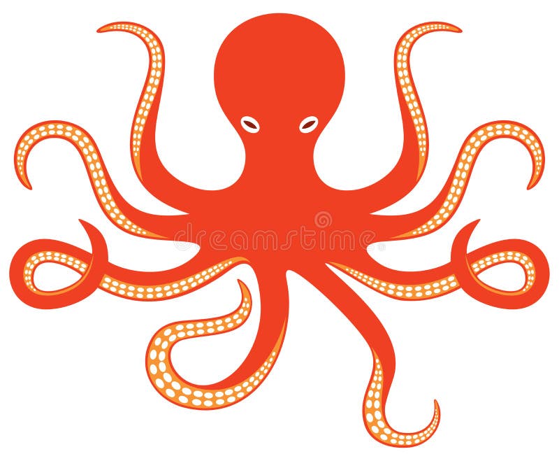 Krake stock abbildung