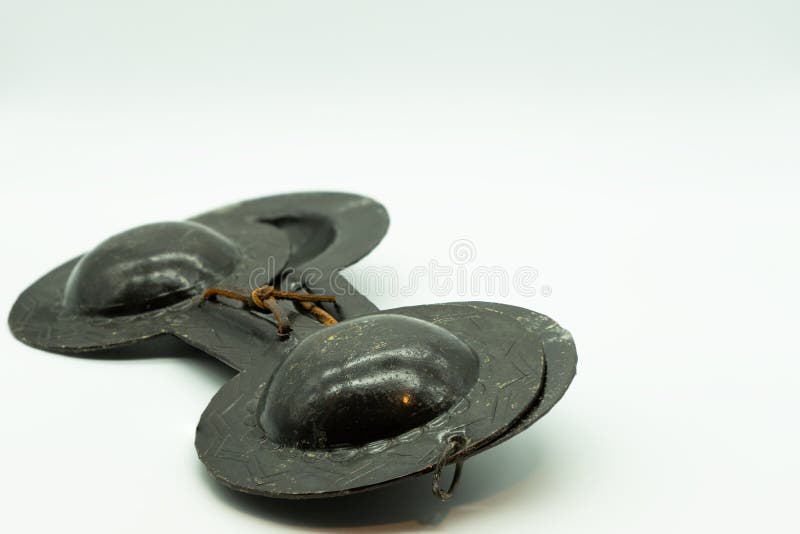 Krakebs Isolated Moroccan Castanets On A White Background Located On The Right Of The Image Concept Musical Instrument Stock Image Image Of Krakebs Africa 173243659
