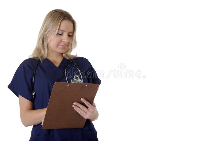Download Krankenschwesterentwerfen stockbild. Bild von freundlich - 871141