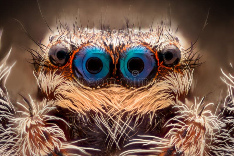 Krańcowy powiekszanie - Skakać pająka portret