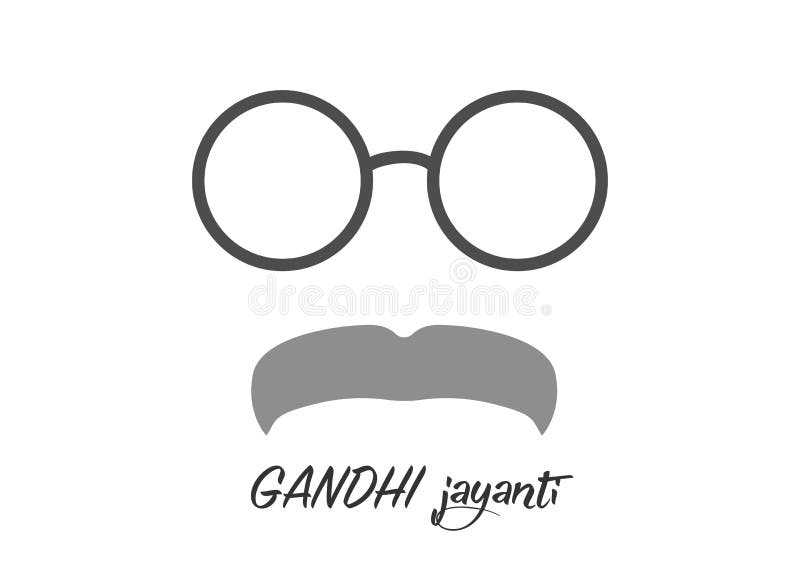 Kreative Vektorillustration für Gandhi den 2. Oktober Jayanti mit nettem und schönem Design lizenzfreie abbildung Kreative Vektorillustration für Gandhi den 2. Oktober Jayanti mit nettem und schönem Design lizenzfreie abbildung