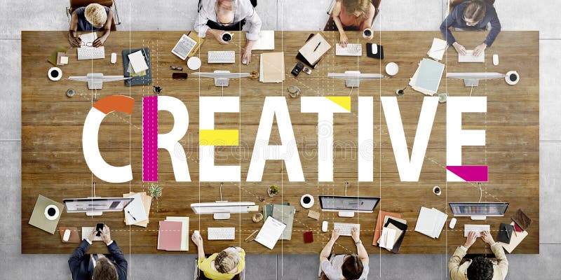 Kreatives Design-Ideen-Fantasie-Innovations-Konzept