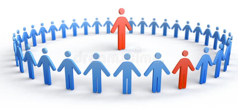 Kreis Von Leuten Bild. Bild 8080142