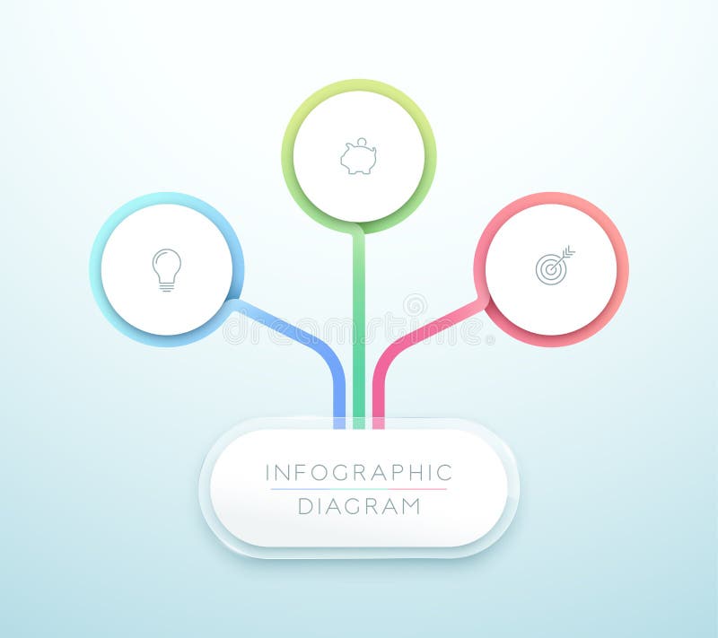 Kreis Infographic-Vektor des Geschäfts-Diagramm-3 des Schritt-3d stock abbildung Kreis Infographic-Vektor des Geschäfts-Diagramm-3 des Schritt-3d stock abbildung