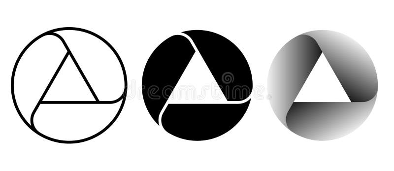 Kreisen mit Linien und Verlauf. Spirale mit abgerundeten Enden in einem Kreis als Symbol oder Symbol. dynamisches Gestaltungseleme vektor abbildung