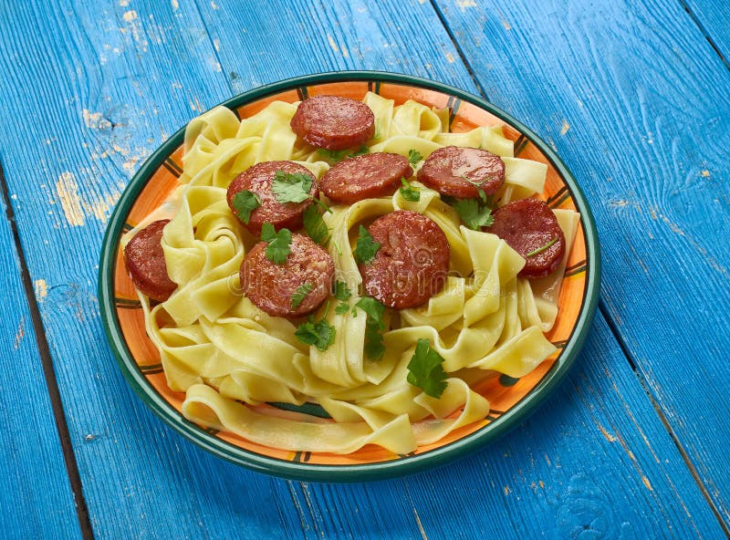 Creole Carbonara , recipe for Italian Carbonara and Creolize andouille sausage. Creole Carbonara , recipe for Italian Carbonara and Creolize andouille sausage.