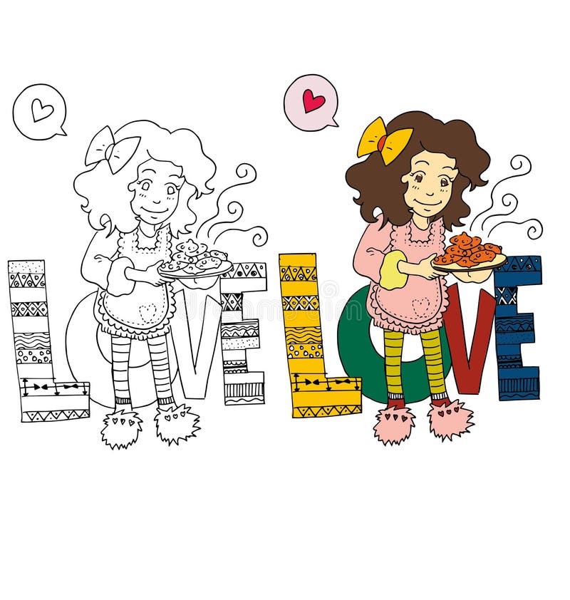 Kreskówka wizerunek para dla valentines dnia ilustracja wektor Kreskówka wizerunek para dla valentines dnia ilustracja wektor