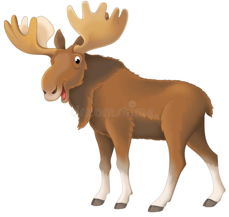Kreskówki zwierzę - ilustracja dla dzieci royalty ilustracja Kreskówki zwierzę - ilustracja dla dzieci royalty ilustracja