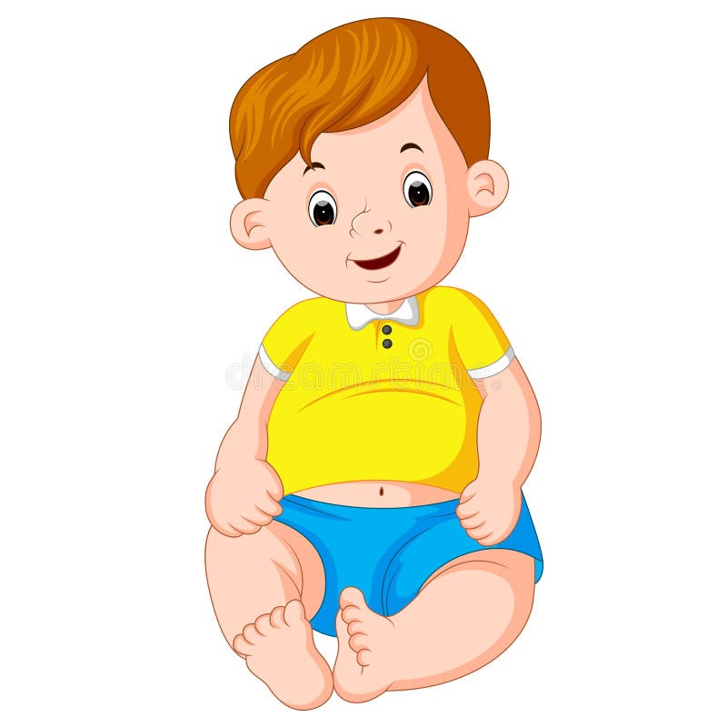 Kreskówki śliczny dziecko ilustracja wektor Kreskówki śliczny dziecko ilustracja wektor