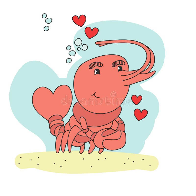 Krewetka z kciukami w górę Ilustracja grafiki wektorowej z prostymi gradientami Wszystko w jednej warstwie ilustracja wektor Krewetka z kciukami w górę Ilustracja grafiki wektorowej z prostymi gradientami Wszystko w jednej warstwie ilustracja wektor