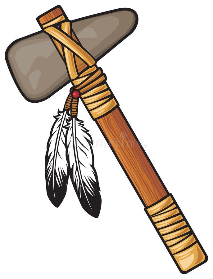 Native american tomahawk, indian weapons. Native american tomahawk, indian weapons