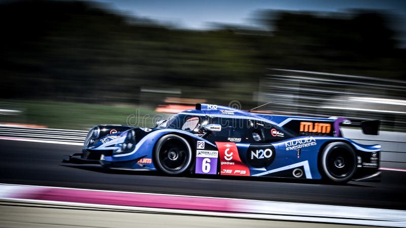 Kring Paul Ricard, Frankrijk, 13-14 April 2019, 4 uren van Castellet, de Reeks van Europeran Le Mans, LMP3 N°6 - Ligier Nissan stock afbeeldingen Kring Paul Ricard, Frankrijk, 13-14 April 2019, 4 uren van Castellet, de Reeks van Europeran Le Mans, LMP3 N°6 - Ligier Nissan stock afbeeldingen