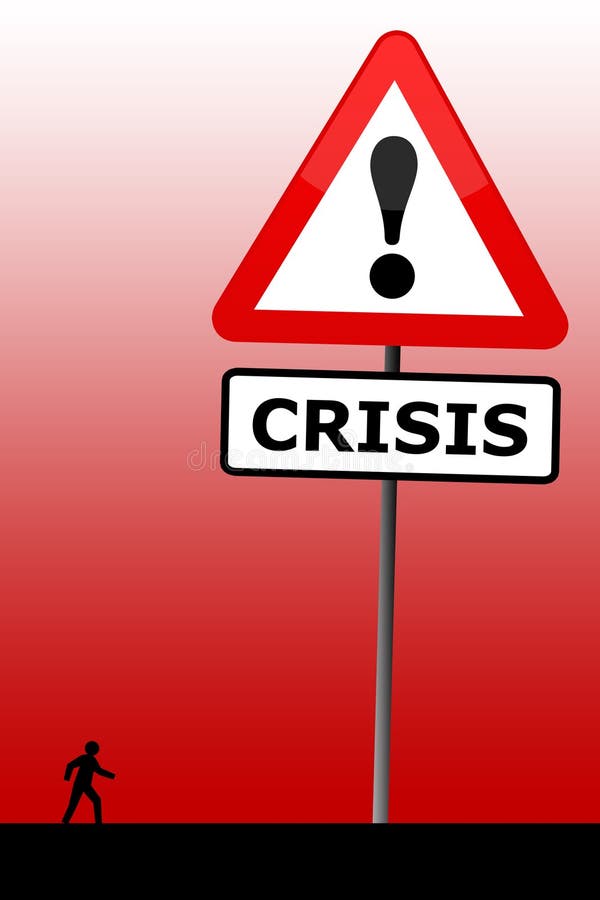 Dealing with a personal crisis, or with the economic crisis. Dealing with a personal crisis, or with the economic crisis