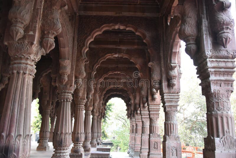 Krishnapuri chhatri, Indore Madhya Pradesh royaltyfri fotografi Krishnapuri chhatri, Indore Madhya Pradesh royaltyfri fotografi