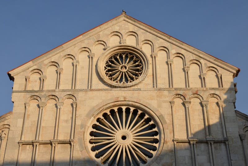 Kroatien, malerische Stadt von Zadar in Balkan stockbilder Kroatien, malerische Stadt von Zadar in Balkan stockbilder