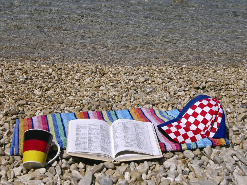 Kroatisches deutsches Verzeichnis lizenzfreies stockbild Kroatisches deutsches Verzeichnis lizenzfreies stockbild