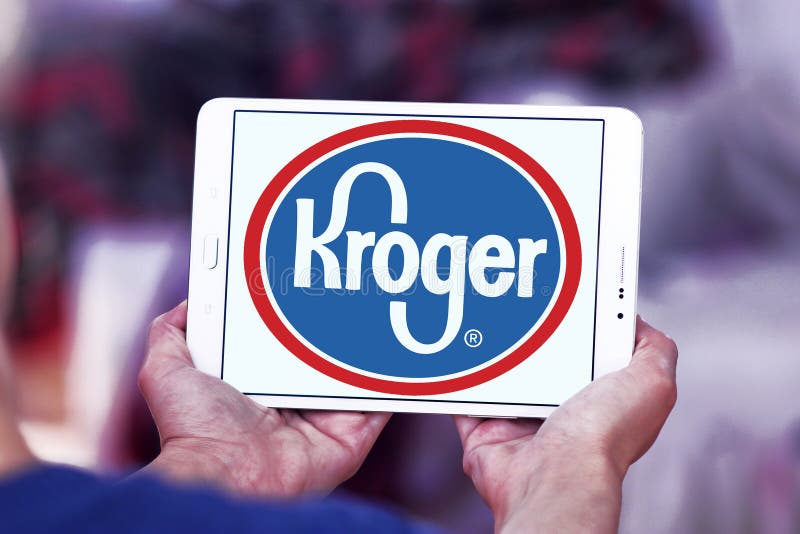 Kroger stores logo editorial photo. Image of metro, lidl - 95699986