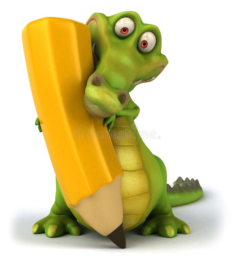 Krokodil lizenzfreie abbildung