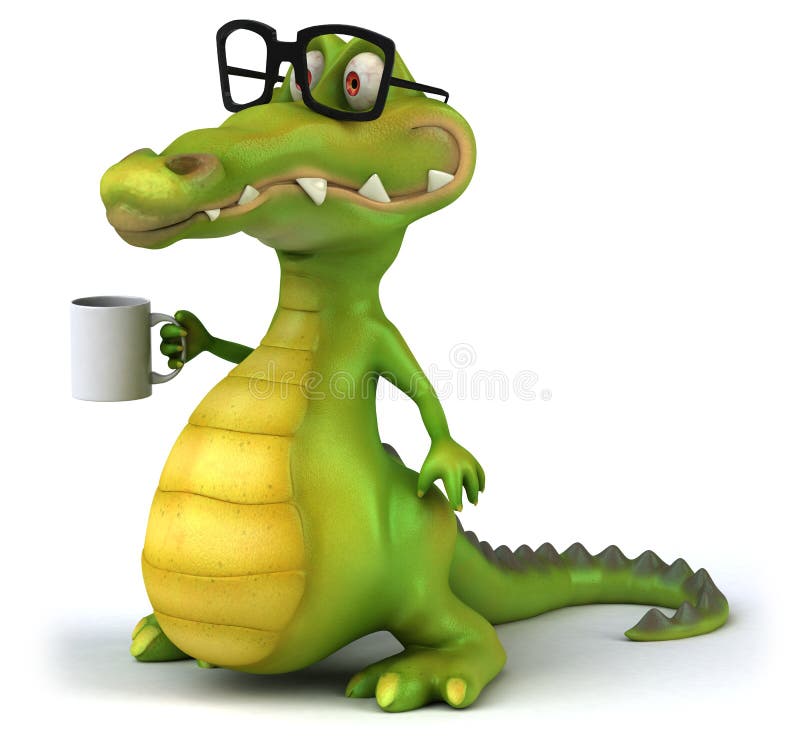 Krokodil lizenzfreie abbildung