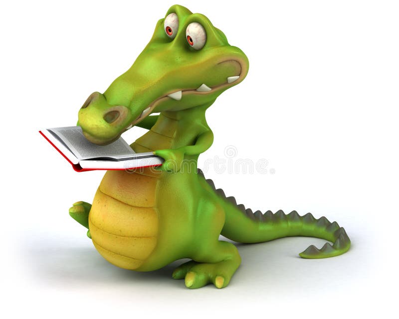 Krokodil lizenzfreie abbildung