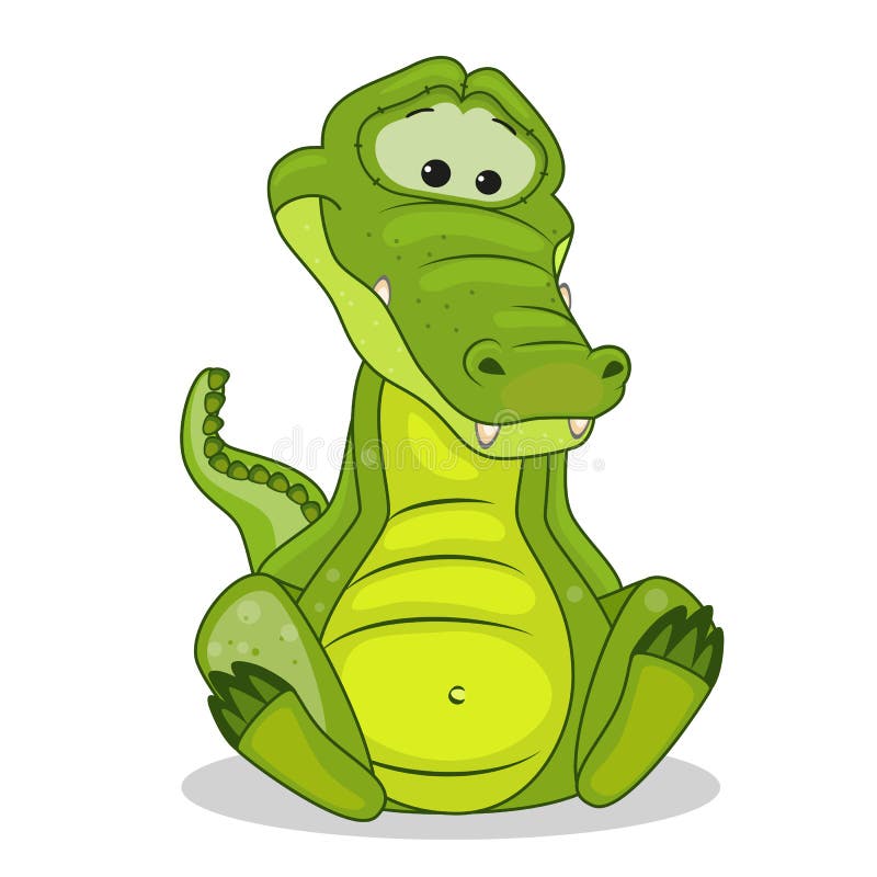 Krokodil lizenzfreie abbildung