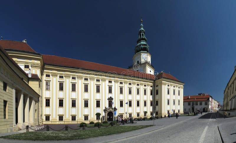 Kromeriz - castillo fotografía de archivo Kromeriz - castillo fotografía de archivo