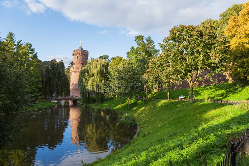 Kronenburger park in Nijmegen