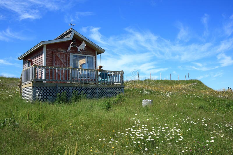 An outbuilding at The Original Home, a provincial heritage property, in Cow Head, Newfoundland, Canada. An outbuilding at The Original Home, a provincial heritage property, in Cow Head, Newfoundland, Canada.