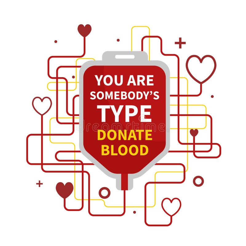 Krwionośna darowizna infographic