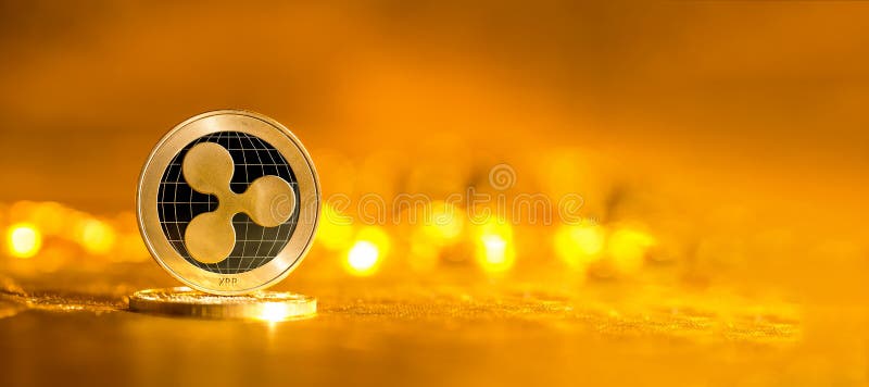 KRÄUSELUNG cryptocurrency Münze stockbild KRÄUSELUNG cryptocurrency Münze stockbild