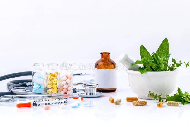 Kräutermedizin GEGEN chemische Medizin das alternative Gesundheitswesen