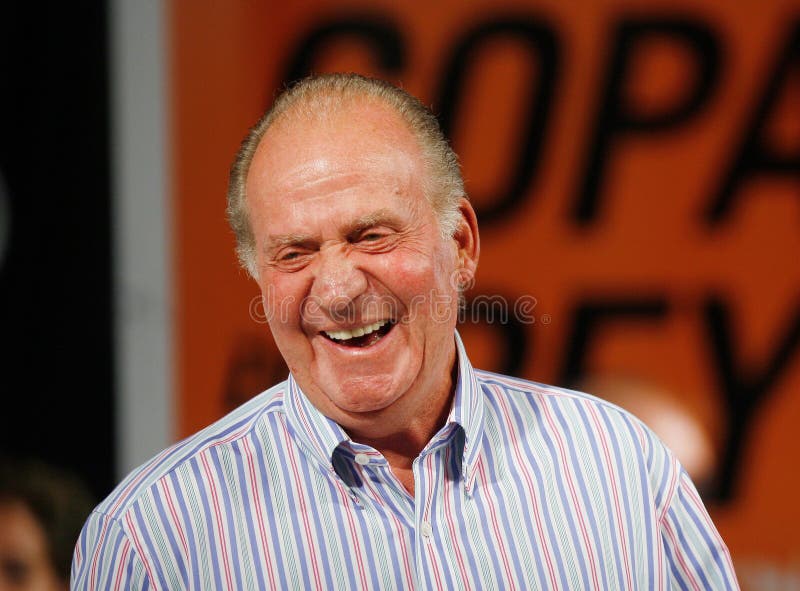 Król Juan Carlos 006 zdjęcia royalty free