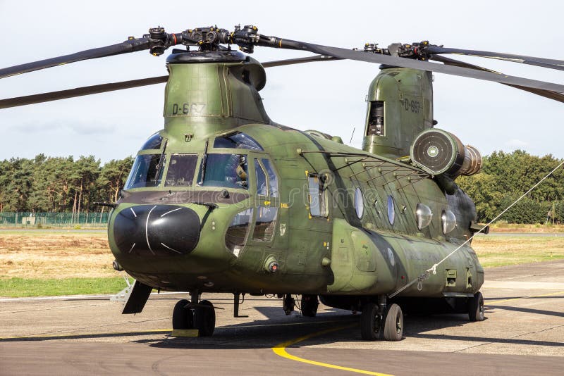 Królewski holandii siły powietrzne Boeing CH-47D Chinook transportu heli