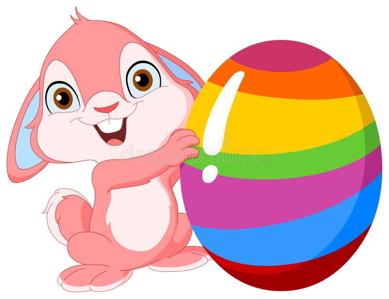 królik śliczny Easter ilustracja wektor królik śliczny Easter ilustracja wektor