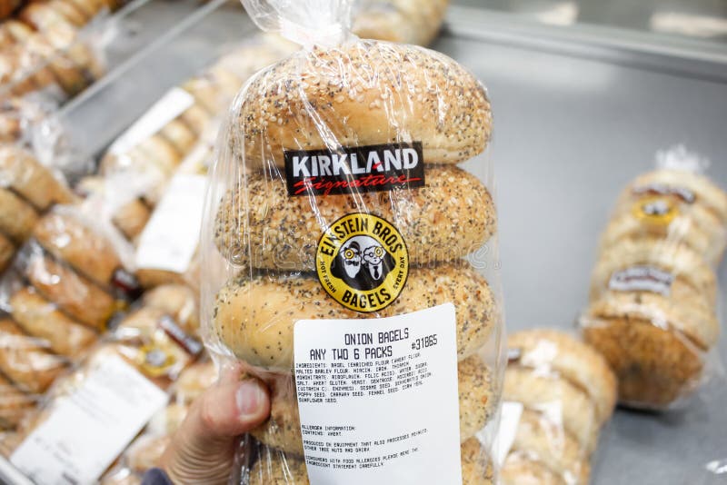 KS Einstein bagel editorial photo. Image of crust, aisle 176960786
