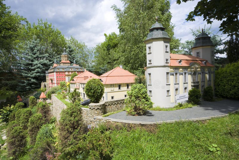 Ksiaz castle i Walbrzych, Polen