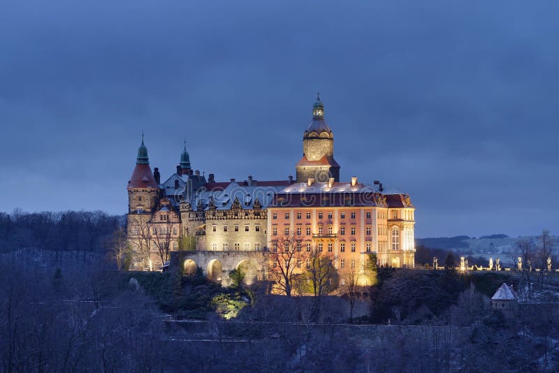 Ksiaz castle in Poland