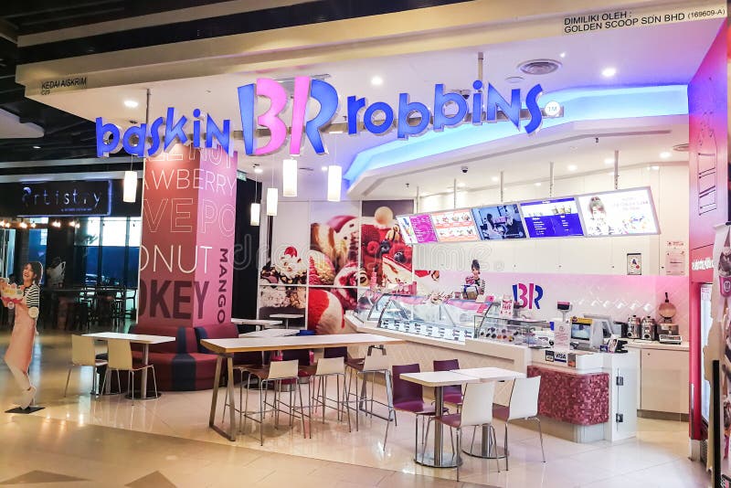 KUALA LUMPUR, Malaysia, June 25, 2017: Baskin-Robbins Is ...