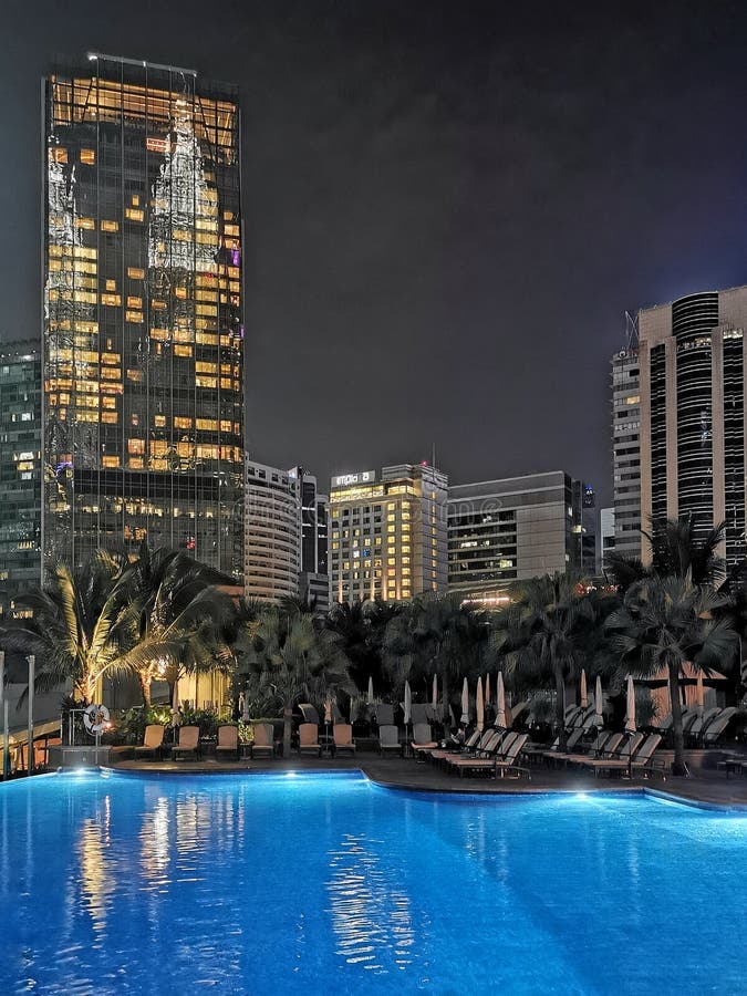 Kuala Lumpur nattplats arkivfoton Kuala Lumpur nattplats arkivfoton