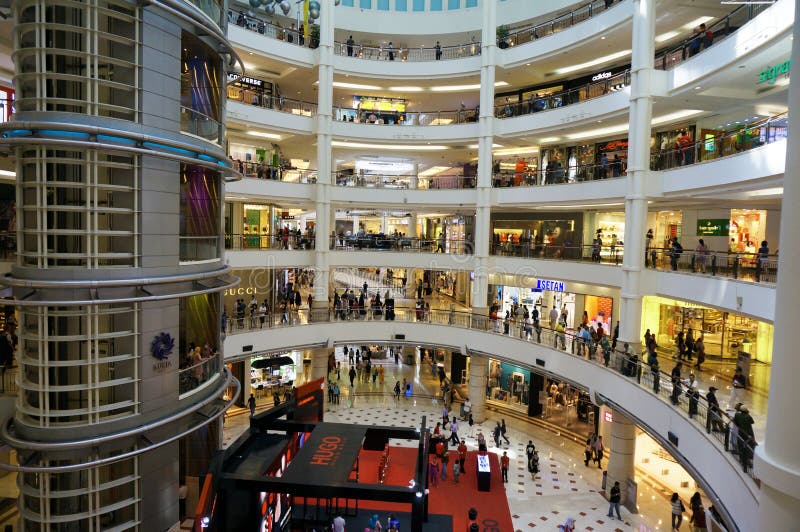 Singapore : Raffles City Shopping Centre Editorial Photography - Image ...