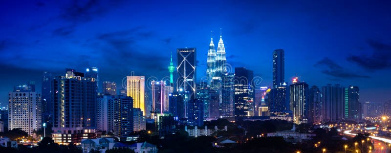 Kuala lumpur skyline