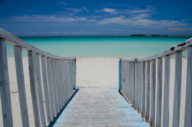 Pilar beach in cuba island. Pilar beach in cuba island