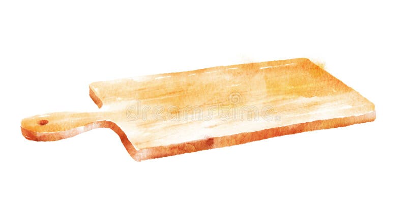 Kuchenna tnąca deska ilustracji Kuchenna tnąca deska ilustracji