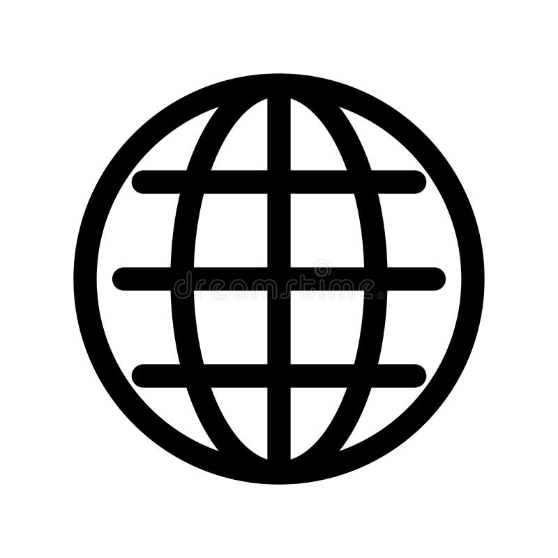 Planeten-Erdkugel Mit Schwarzer Quadratischer Karte Des Kontinentes