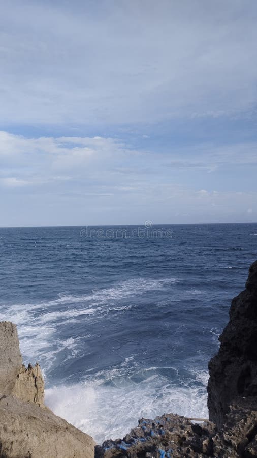 Kukup Beach, Gunung Kidul Yogyakarta Stock Photo - Image of gunung