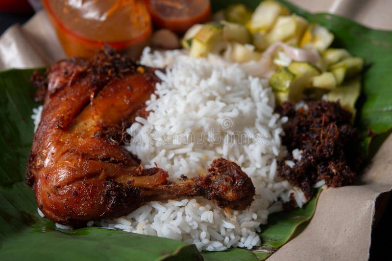 Kukus lemak Nasi стоковое изображение rf