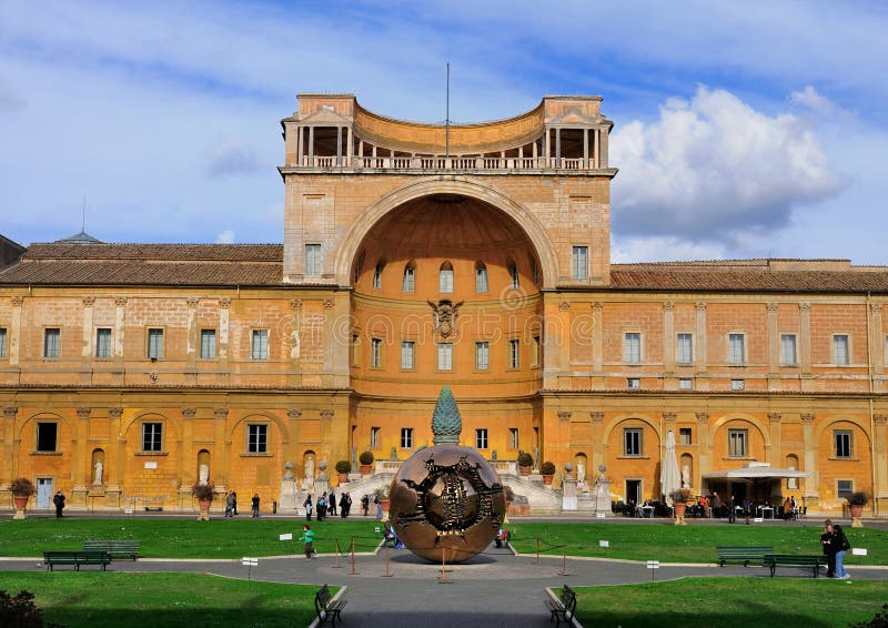 Kuli ziemskiej muzeum Vatican