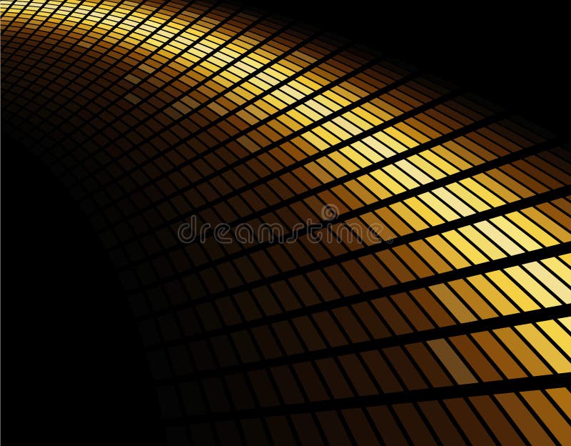Abstract gold colored mosaic background. Abstract gold colored mosaic background.