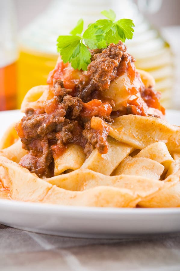 Kumberlandu tagliatelle obraz stock