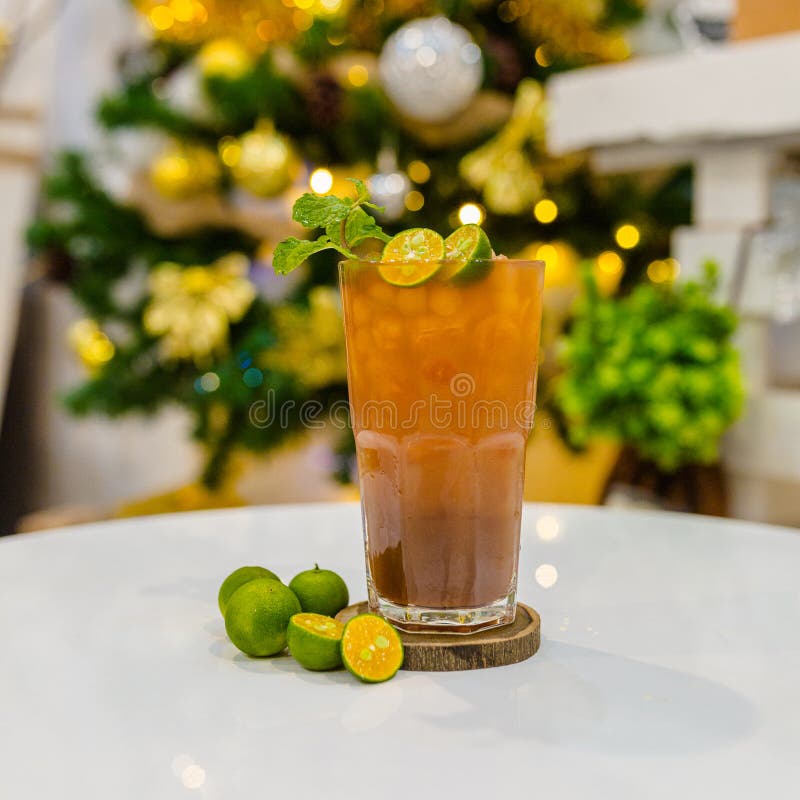 Kumquat Tea stock image. Image of glass, dish, plant 228486689